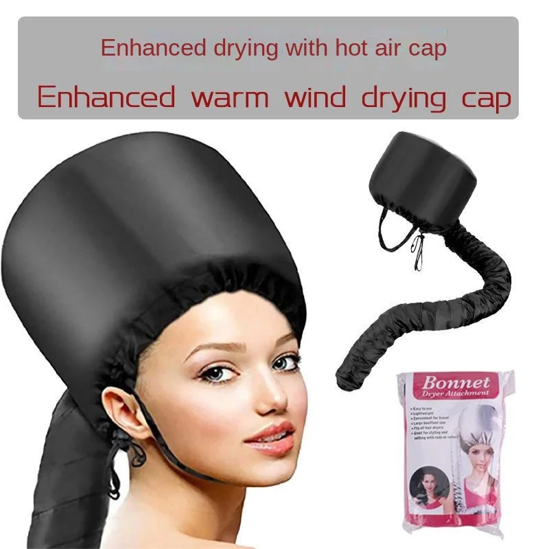 Hair Dryer Fast Drying Hair Cap Baking Oil Head Cover Hair Drying Convenient Woman Fast Drying Lazy Artifact  Shower reusable shoe wash bag lazy hands free shoe wash bag convenient tear resistant washing machine shoe wash bag