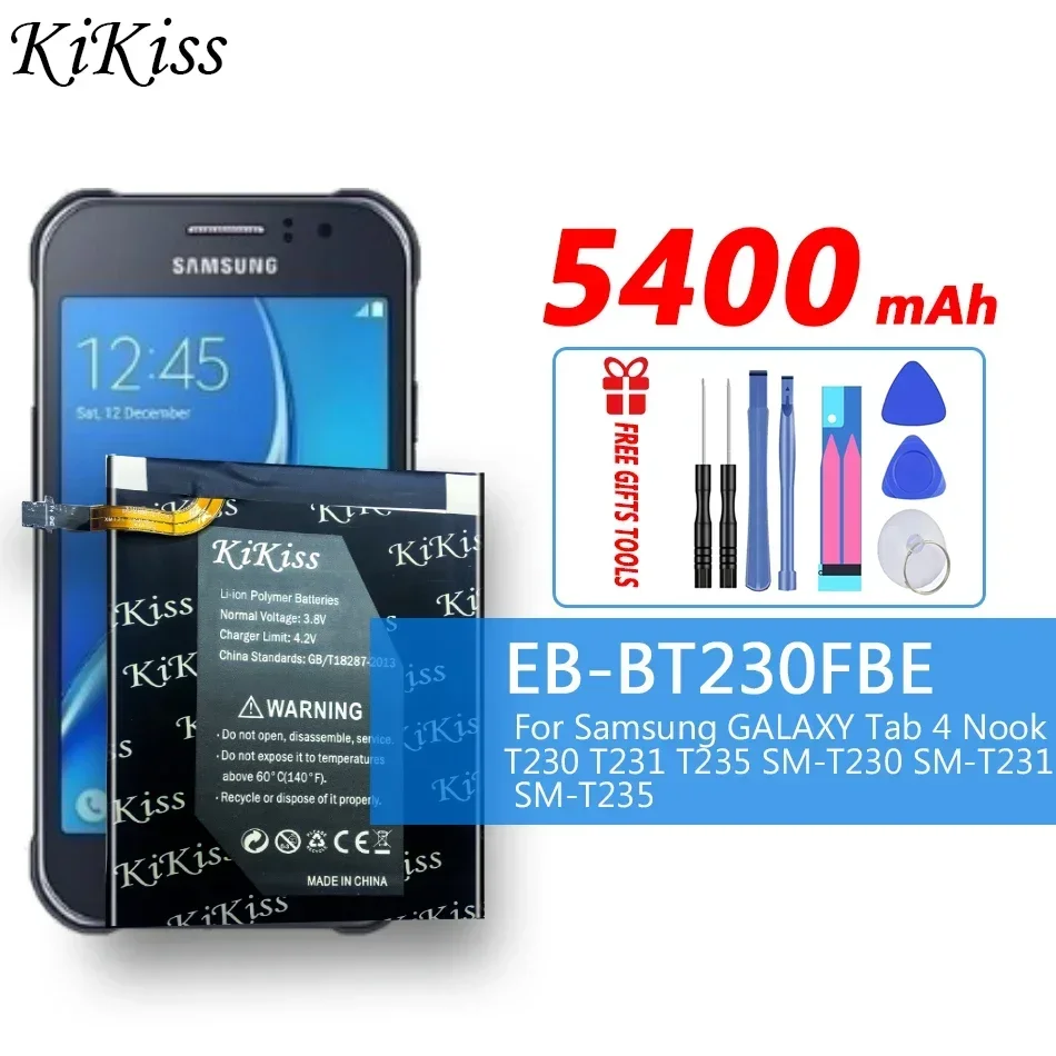 For Samsung Galaxy Tab 4 Nook T230, T231 5400mAh Tablet Battery