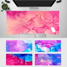 

Pink Marble Desk Mat Gaming Mouse Pad Gamer Mousepad 900X400 Keyboard Notebook Laptop Office Pc Kawaii Xxl Mats Accessories Pads