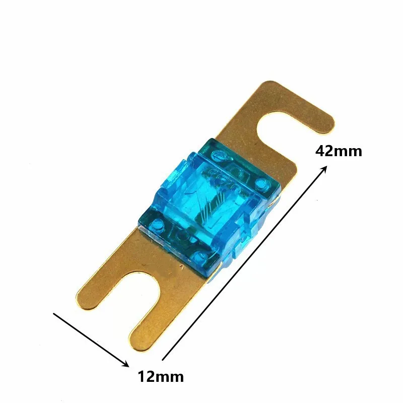 Car Audio Fuse Base Universal Inner Core Broken Container Fork Fuse 20A30A40A50A60A70A80A100A Small 2-piece Package