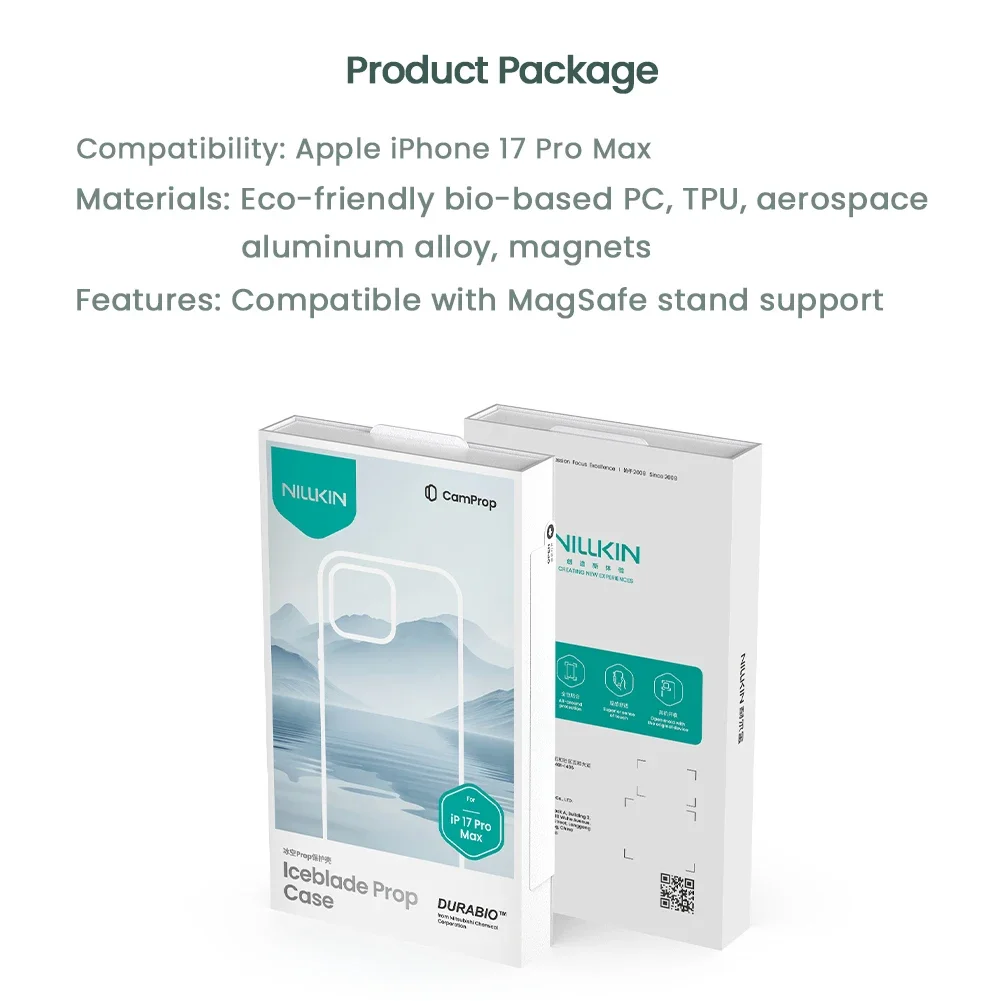 Nillkin Iceblade Magnetic Case for iPhone 17 Pro Max