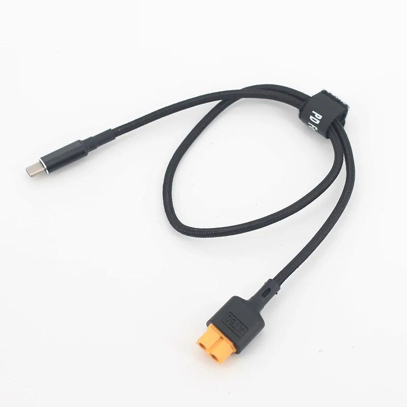 Câble USB-C Vers XT60 SC100 100W 20V 5A 0.5m – Charge Rapide PD/QC Pour Ordinateurs, Téléphones, Tablettes Et Batteries RC
