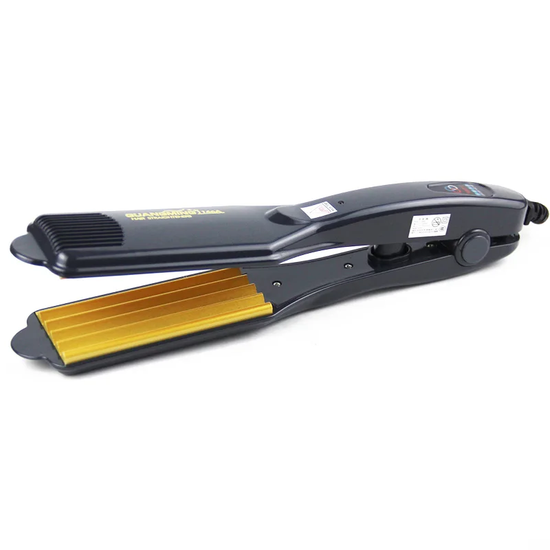 Widened Plate Flat and corn wave Iron Hair Straightener Professional Fast Electric Hair Straightening Curling Styling Tool 3