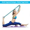 Elastic Yoga Stretching Strap with Loops, Stretch Strap for Ballet, Leg, Body, Stretch Band for Yoga, Dance, Pilates, Gymnastics 4