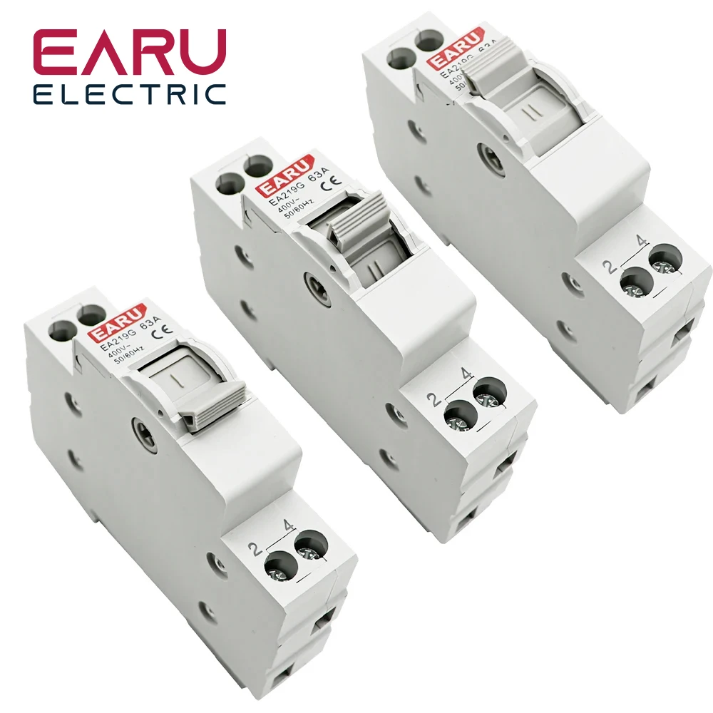 Circuit Breaker Transfer Switch 1P 40A 63A MTS Dual Power Manual Transfer Interlock Circuit Breaker