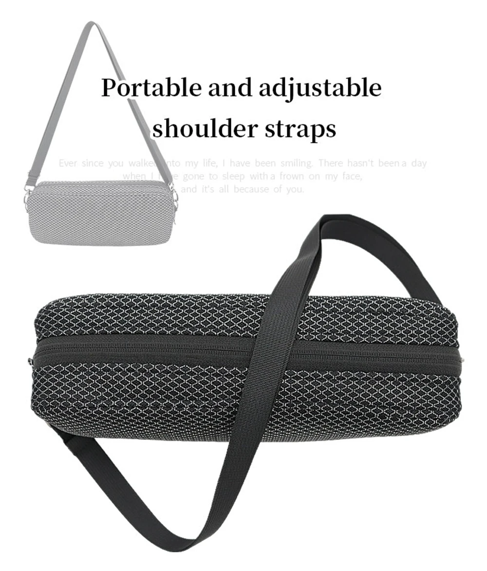 Portable Translucency Bag for BOGASING S8 Pro Max Bluetooth Speaker Sound Permeable Bags Outdoors Travel Carrying Case
