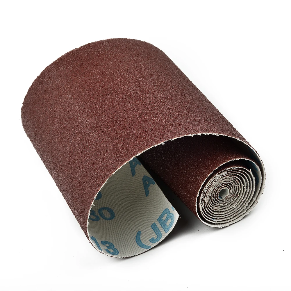 1Roll Assorted Grit Sandpaper 80-600 Grit Spindle Sanding Sleeves Oscillating Sander Metal Woodworking Polishing Abrasive Tools