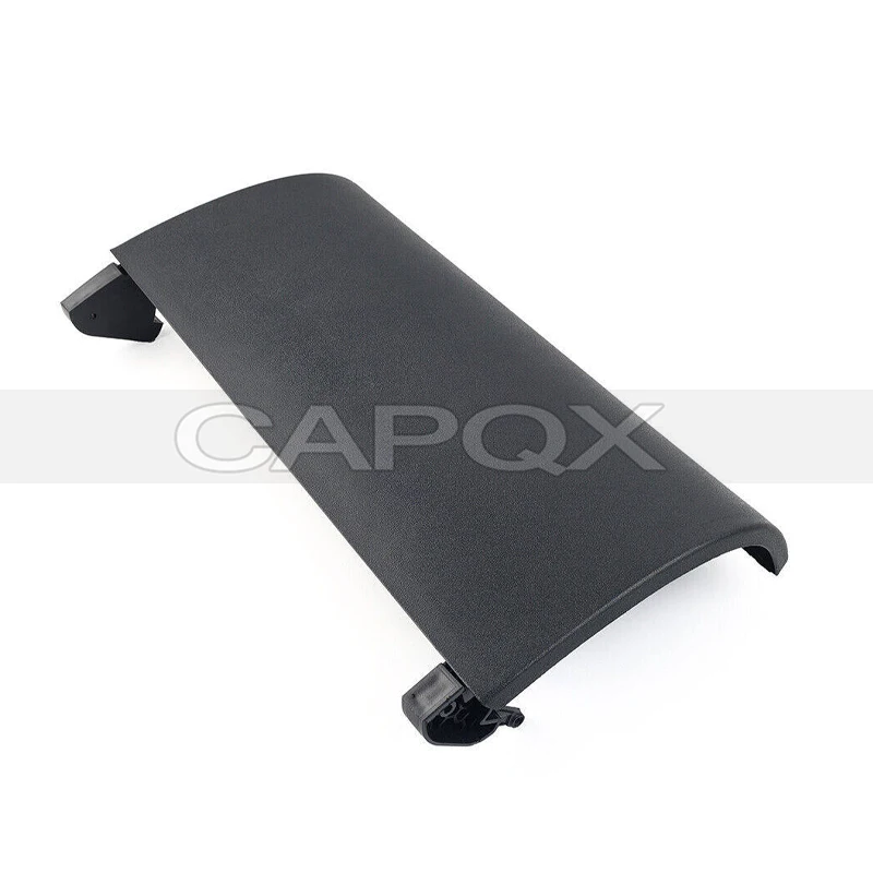 CAPQX 블랙 스토리지 박스 커버 아우디 A3 S3 8P 2004-2012 글러브 컴파트먼트 도어 커버 글러브 박스 커버
