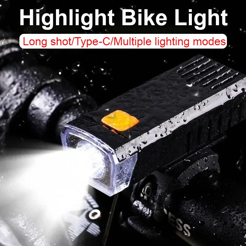Glangeh Lumiere Velo LED Ultra Puissant, [Phares Latéraux] Lampe Velo Rechargeable USB, 4 + 6 Modes Éclairage Velo Avant et Arrière, 360°Rotatif & Étanche IP65, Accessoire de Vélo Enfant, VTT, VTC
