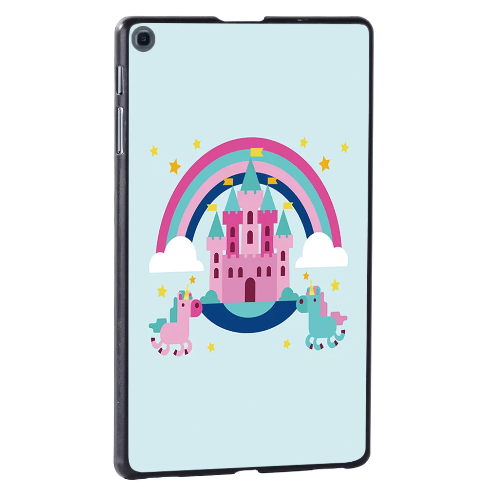 Capa Tablet para Samsung Galaxy Tab a7 Lite 8.7 Tab a7 10.4 Tab a 8.0 a 10.5 a 10.1 a 9.7 Tab a a6 10.1 Cartoon Print Back Shell - Imagem 6
