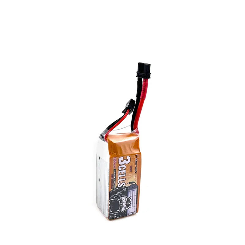 Batterie LiPo 11.4V 1150mAh 60C pour Drone - Lot de 1, 2 ou 4