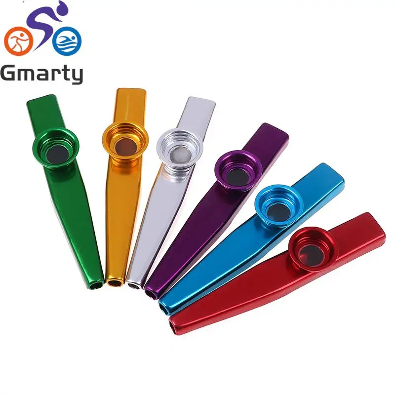 Lightweight Kazoo Aluminum Alloy Metal For Guitar Instrument Music Lovers Instrument 12cm