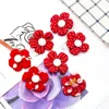 10/20pcs Flower Dog Hair Bow Red Style Valentine's Day Decorate Dog Bowknot with Rubber Bands for Small Dog Puppy Accessories 4