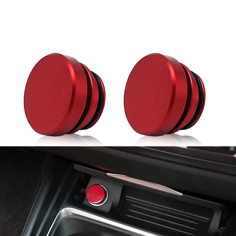 

Billet Aluminum Cigarette Lighter Plug Delete Universal Fitment Fits Most