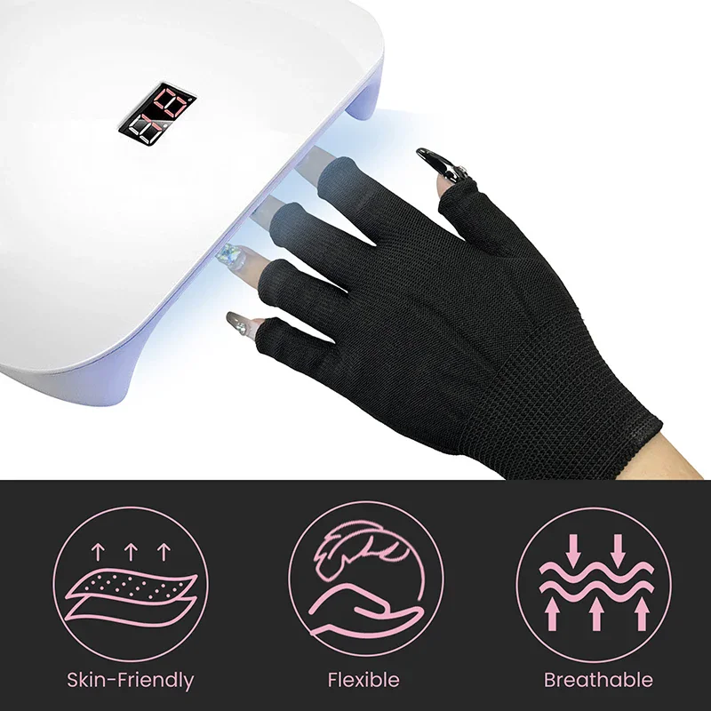 1 Pair Men' and Women' Multifunctional Half Finger Gloves