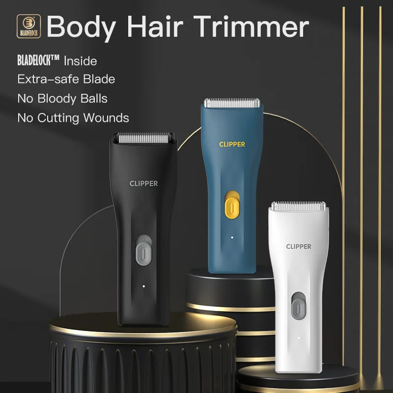 Electric Men's Body Hair Clipper Ball Arms Legs Shaver Women Bikini Trimmer Epilator Pubic Hair Remover Grooming Shaving Razor 2