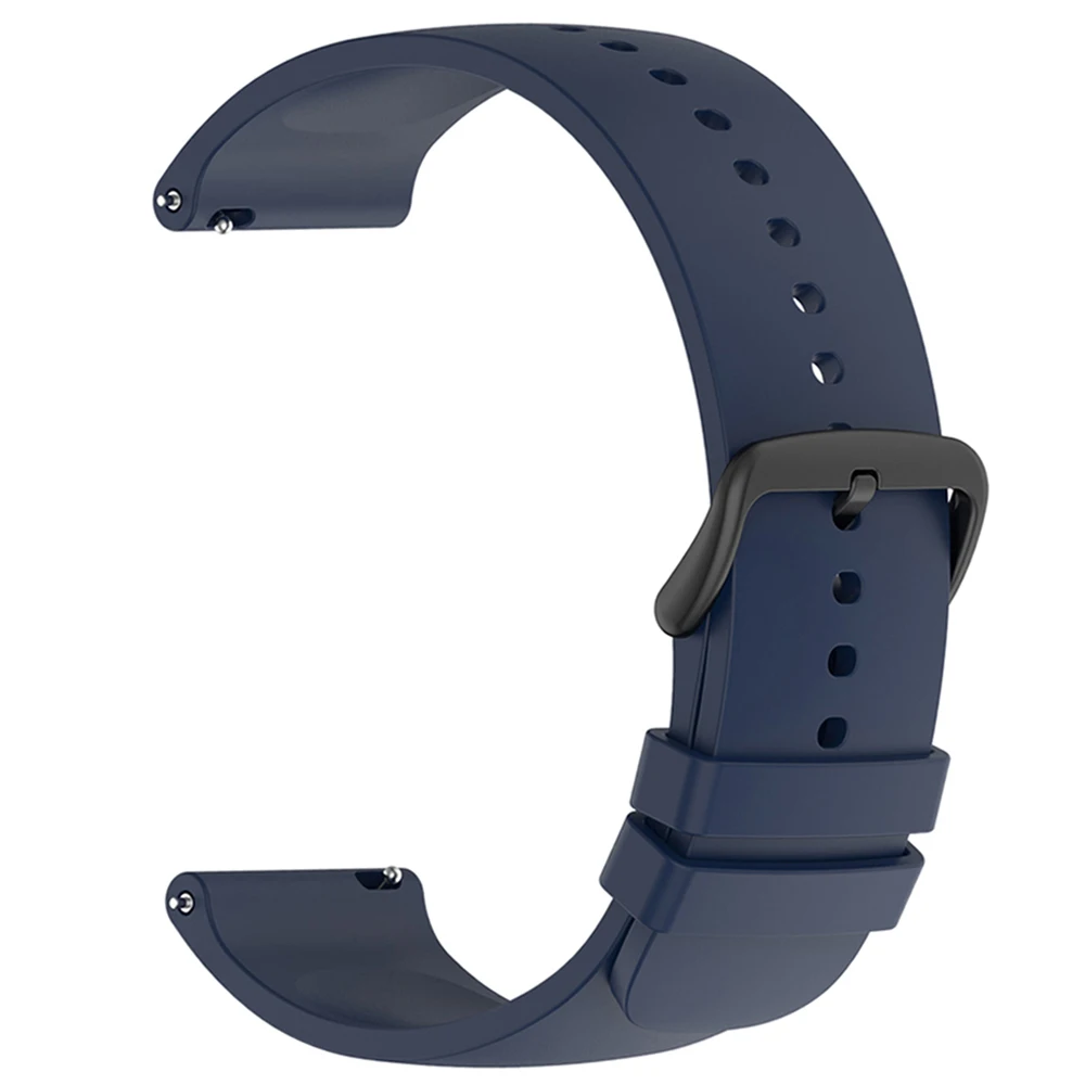 Silicone Smartwatch Band - Versatile Fit, 20mm & 22mm Strap Bracelet