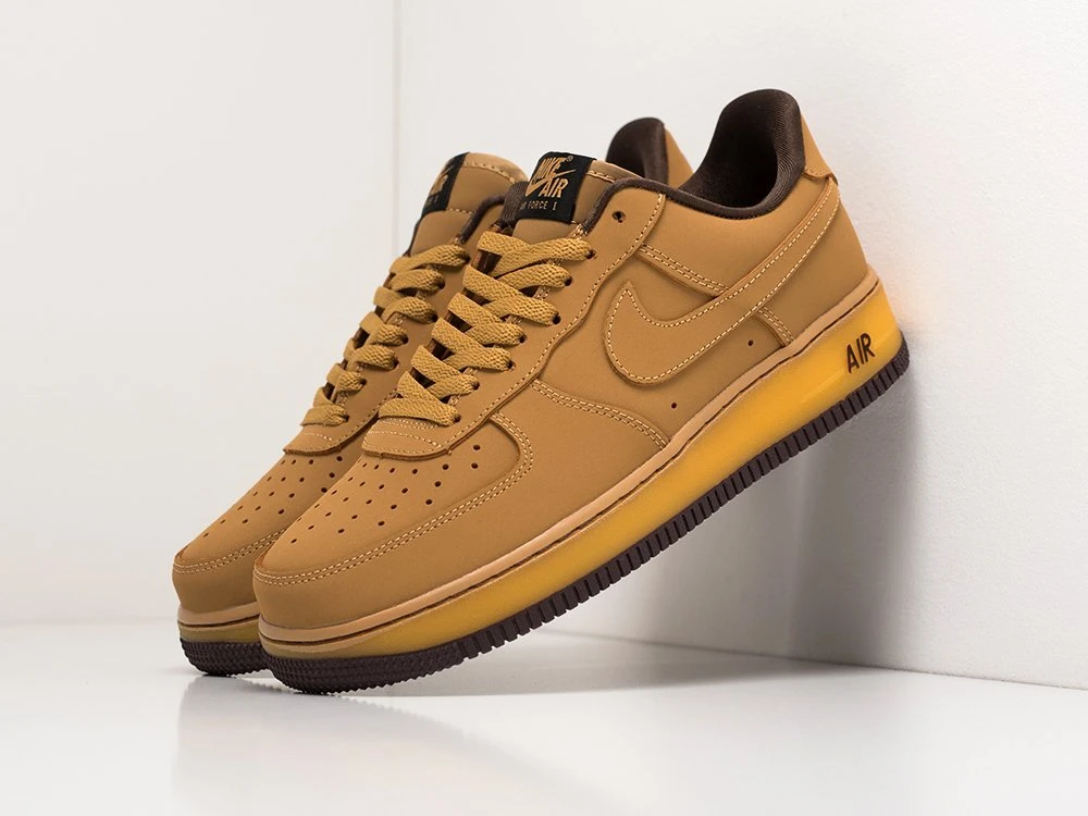 alma conjunción Auroch Nike – Air Force 1 chaussures de sport marron pour homme | AliExpress
