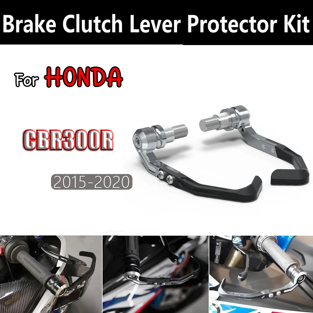 

For Honda CBR300R 2015-2020 Brake and Clutch Lever Protector Kit Motorcycle Handlebar Brake Clutch Lever Protective