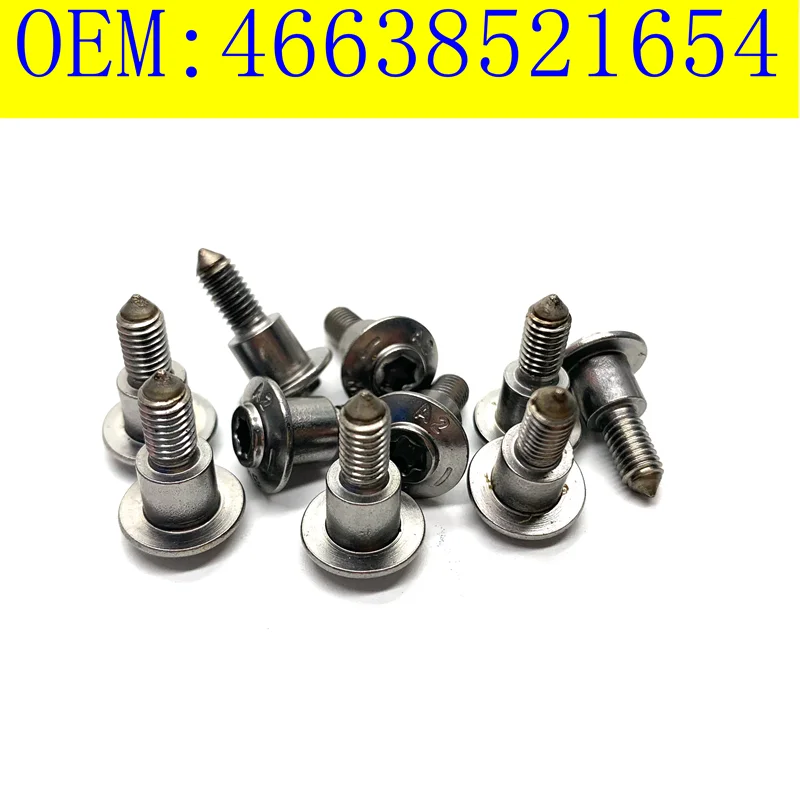 Lot De 4 Vis De Carénage M5x17,5 - Acier Inoxydable - Compatible BMW S1000RR (réf. 46638521654) - 9
