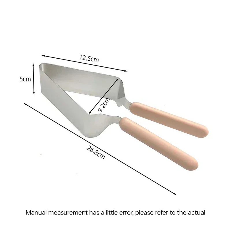 Kitchen DIY Cake Slicer Cutter Triangular Separator Adjustable Stainless Steel Device Mold Cake Clip Decorating Bakeware Bakery