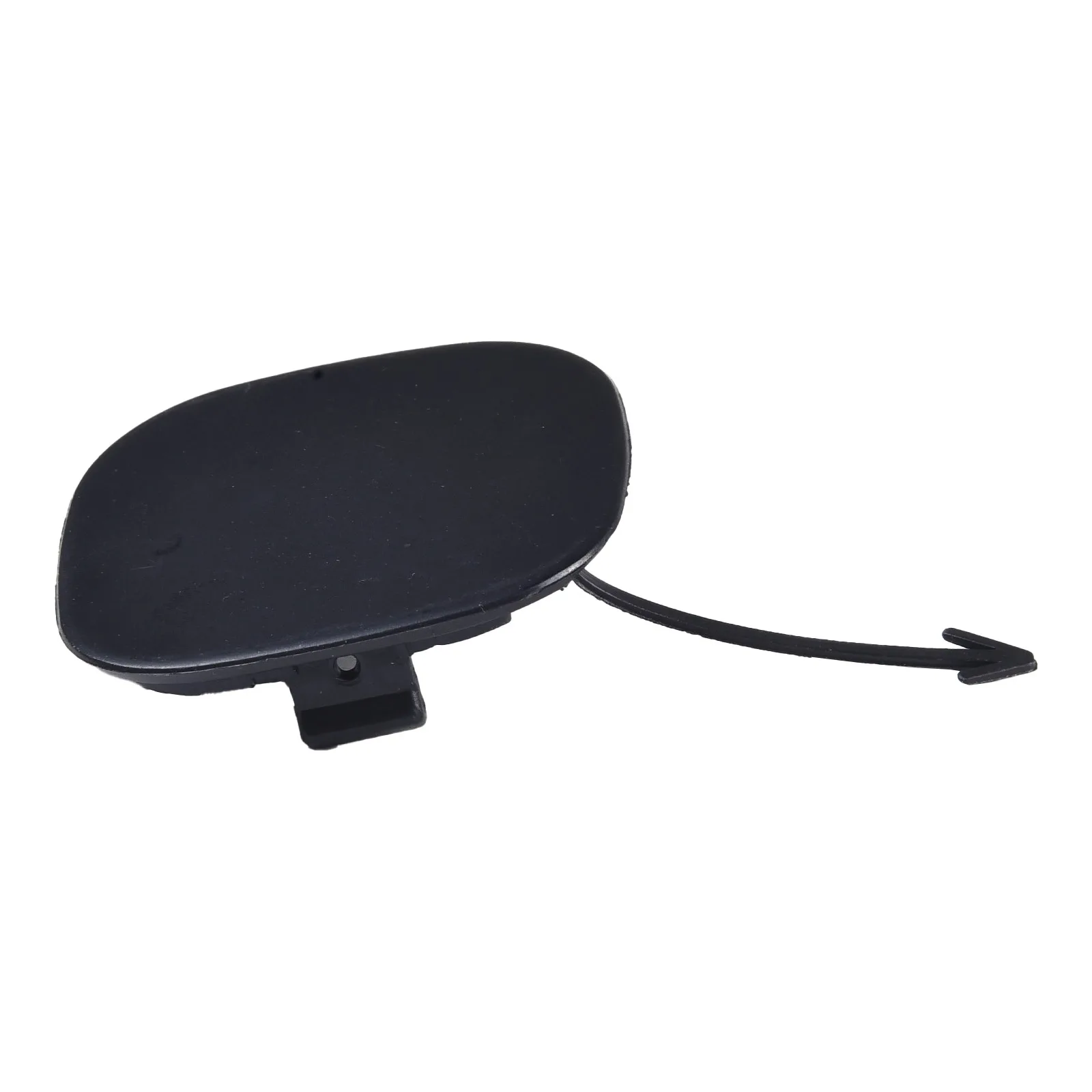 

Front Bumper Tow Hook Eye Cover Cap For Toyota For Highlander 0407 5212748030 Black Plastic Direct Replacement