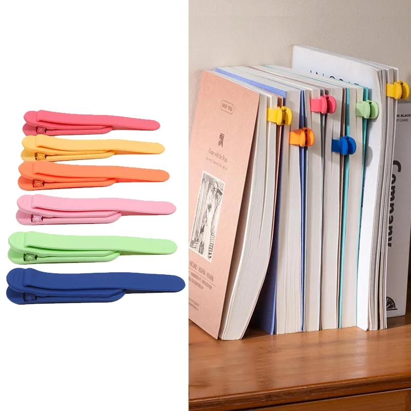 1/3/6pcs Smart Bookmark Silicone Book Mark Book Spare Parts Accessories Parts For Reading Lovers Bookmarks For Home School