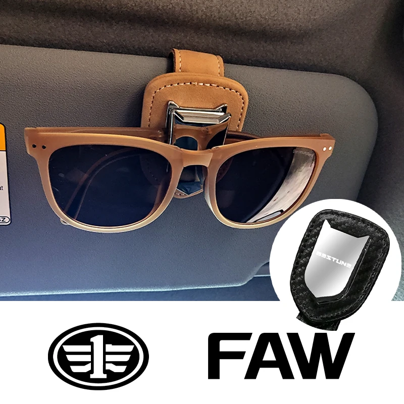 Nuovo Supporto Per Occhiali Da Vista Per Auto Clip Per Occhiali Custodia Per Visiera Parasole Per Faw Besturn B90 B70 B50 B30 T99 T77 Hongqi H9 Hs5 Ac