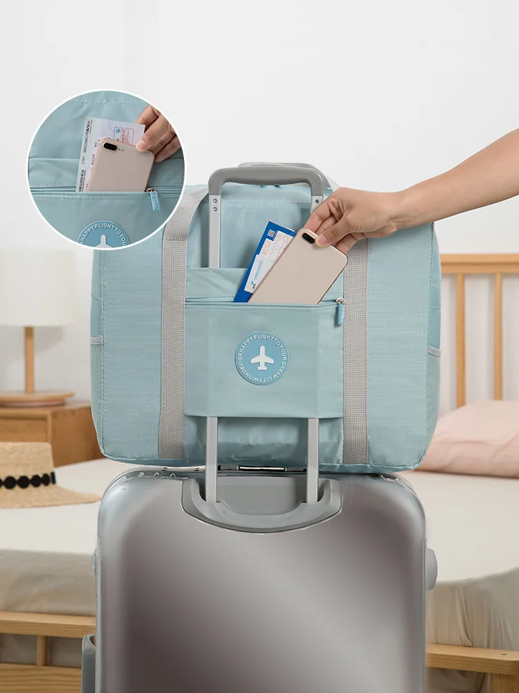 Borsone Da Viaggio Di Grande Capacità Per Borse Da Viaggio Pieghevoli Impermeabili Da Donna Borse Da Uomo Semplici A Breve Distanza