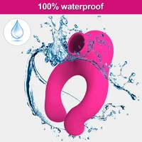 Penis Penis Ring Vibrator für Männer Verzögerung Ejakulation Stimulator Kitzler Sauger Schwanz Vergrößerung sring Sexspielzeug für Männer Paare Erwachsenen waren 5