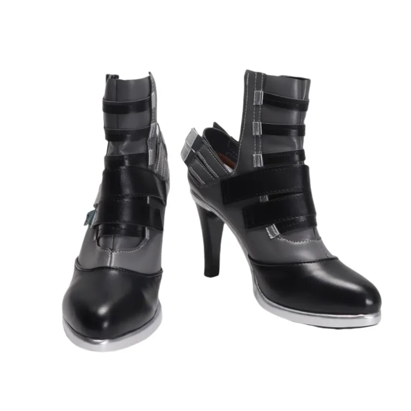 Sucicos Cosplay Evelyn Chevalier Tsukishiro Yanagi Shoes Halloween ZZZ Women Game Zenless Zone Zero 10