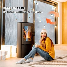  Reflective Insulation Foam Sheet for Winter Double Side Aluminum Foil Bubble  Roll for Keep Heat Thermal  Shield Radiant Barrier 