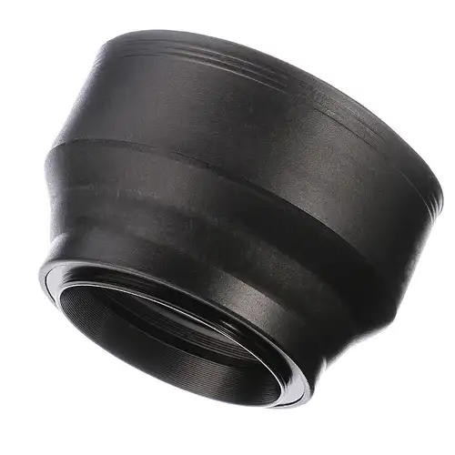 Rubber Tele Wide-Angle Lens Hood Standard 49mm 52mm 58mm 55mm 62mm 67mm 72mm 77mm Telephoto + Lente Cap For Nikon/Canon/Sony - Image 7
