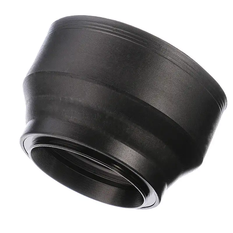 Rubber Tele Wide-Angle Lens Hood Standard 49mm 52mm 58mm 55mm 62mm 67mm 72mm 77mm Telephoto + Lente Cap For Nikon/Canon/Sony - Image 7
