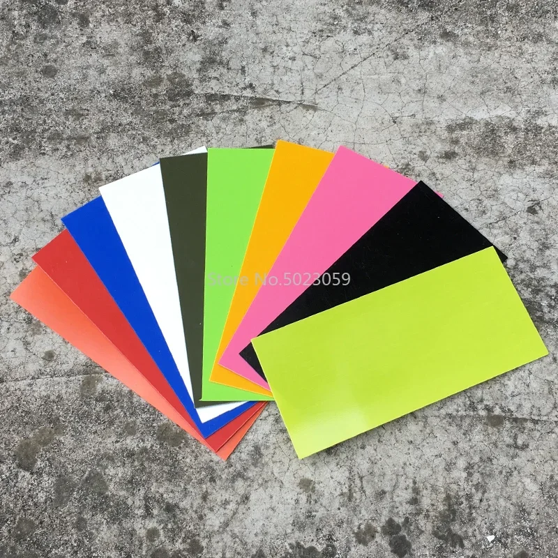 16 colors Glass fibre G10 Material For DIY knife handle spacer Making material G10 Knife Shank accessories material-180*80*1mm 3