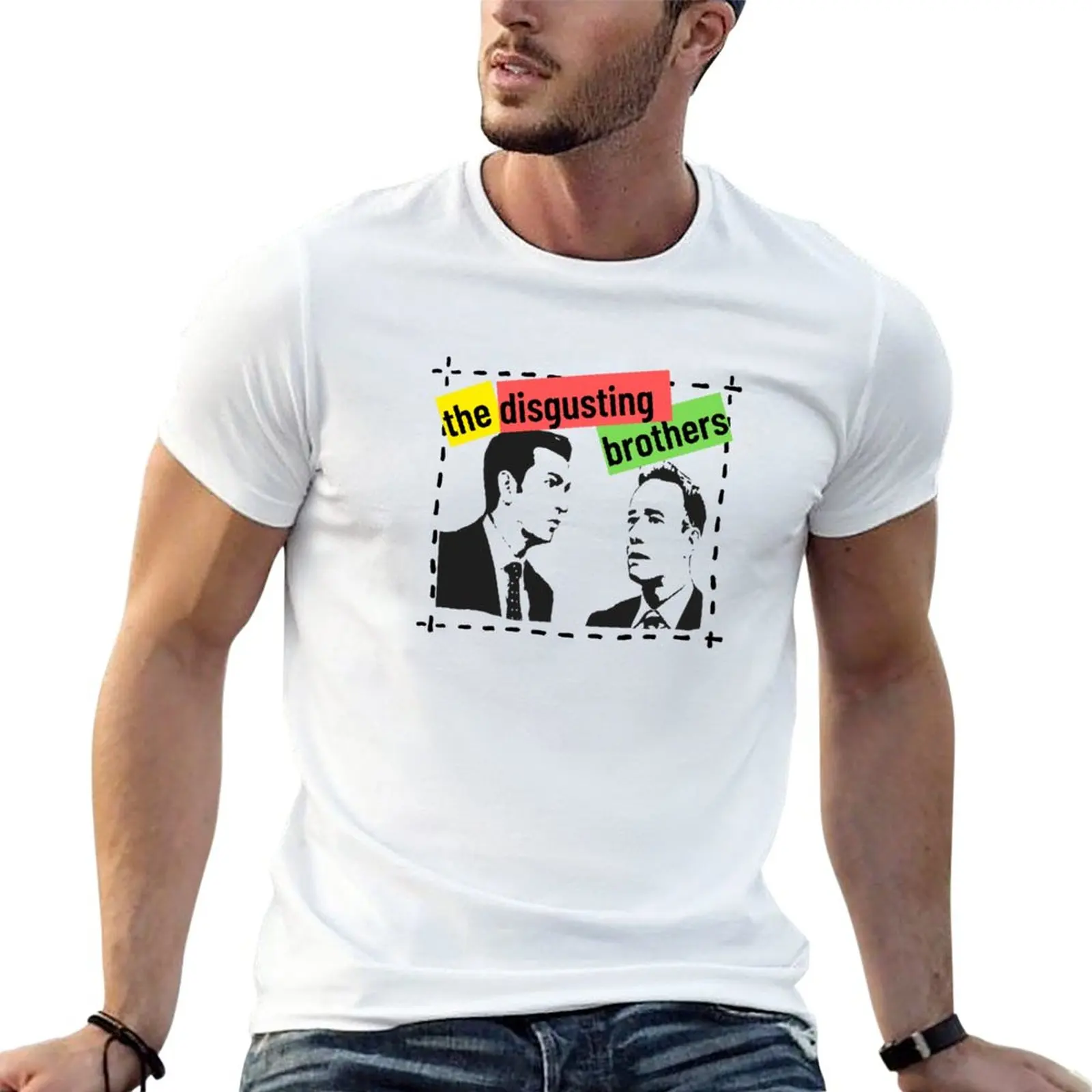 

New Disgusting Brothers T-Shirt black t shirt vintage t shirt new edition t shirt tees Men's t-shirt