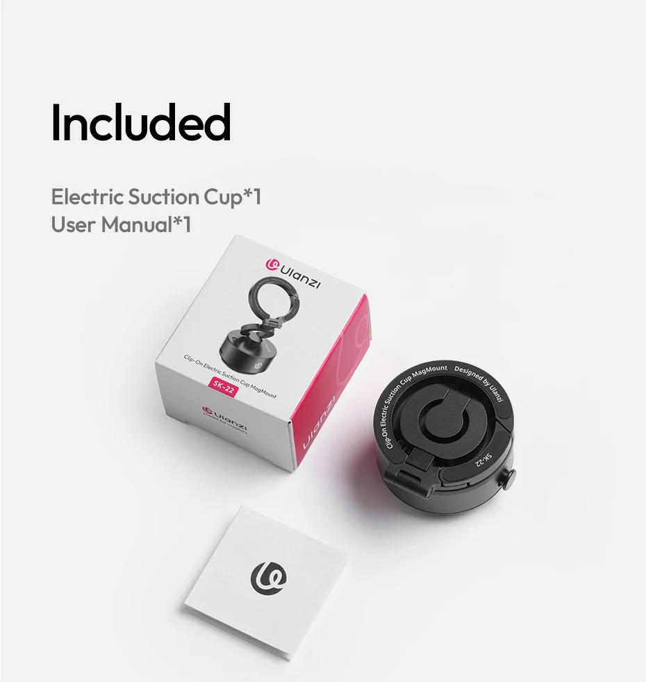 Clip-On Electric Suction Cup MagMount Phone Mount for iPhone 16 15 14 13 for Wal