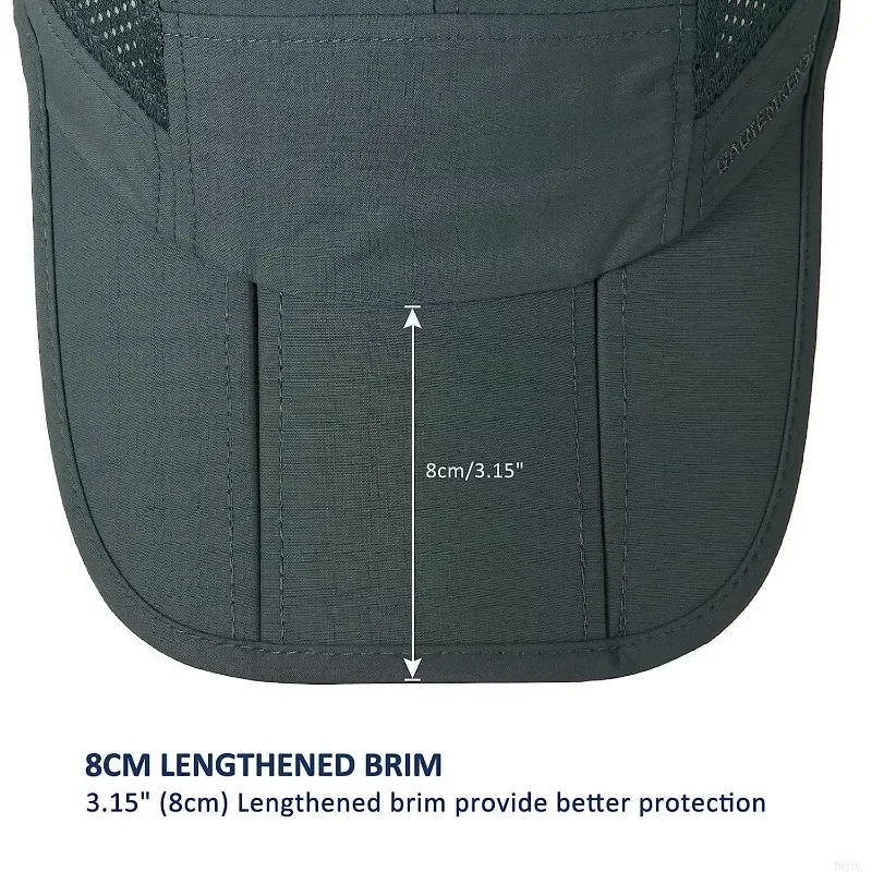 Quick-Drying Foldable Portable Baseball Caps For Men Summer Sea Wave Embroidery Unisex Sport Sun Hats Snapback Cap