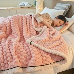 Cozy Turtle Velvet Autumn Blanket - Soft Fluffy Coral Throw - 180x200cm(71x79inch) (5)