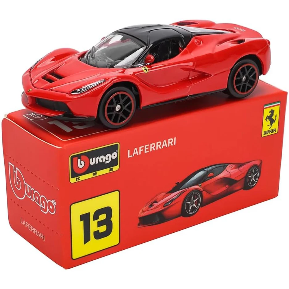 Bburago 1:64 Genuine Ferrari 458Speciale 458Spider Enzo 599Gto Laferrari Car Model Ferrari Series Christmas Gift Collect Toys 4