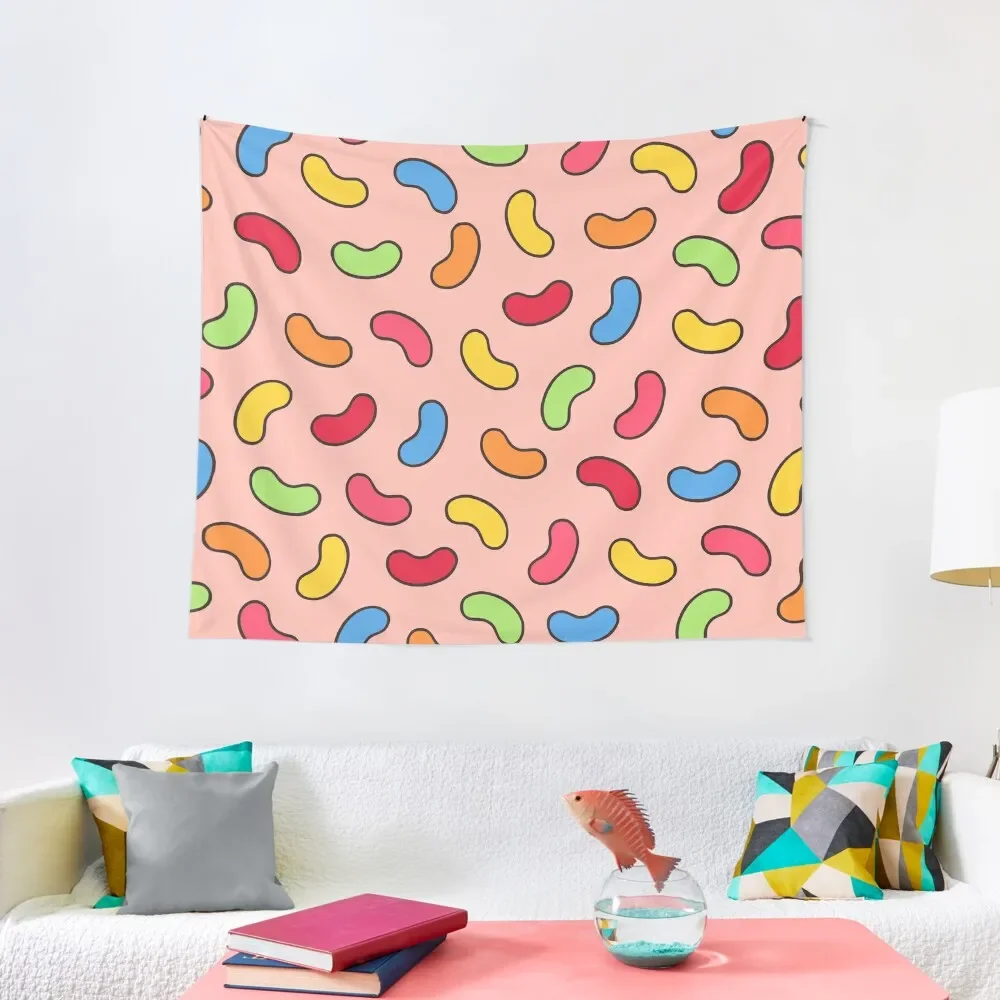 

Jelly Beans Pattern Tapestry House Decoration Carpet On The Wall Room Decorations Aesthetic Decoration Aesthetic Tapestry