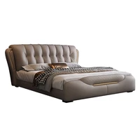 Armoires de lit uniques rembourrées, organisateur de salon de couchage, chambre à coucher, Double cadre, meubles de maison Para dortoir 6