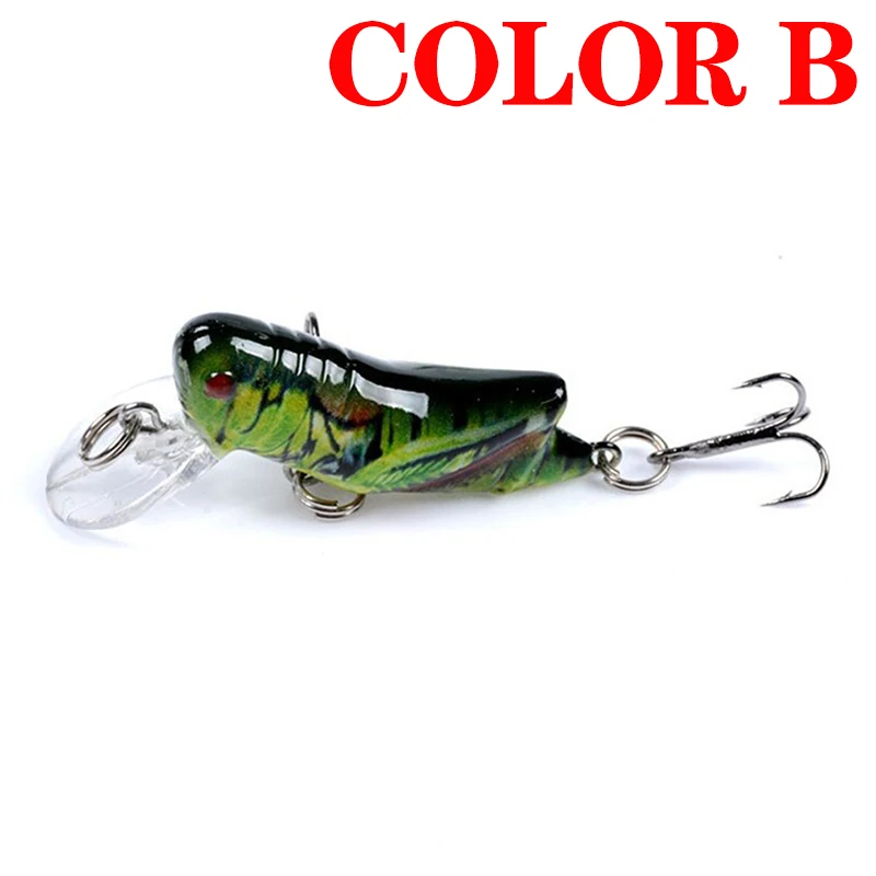 Fishing Lure Grasshopper, Floating Minnow Wobbler, Swimbait