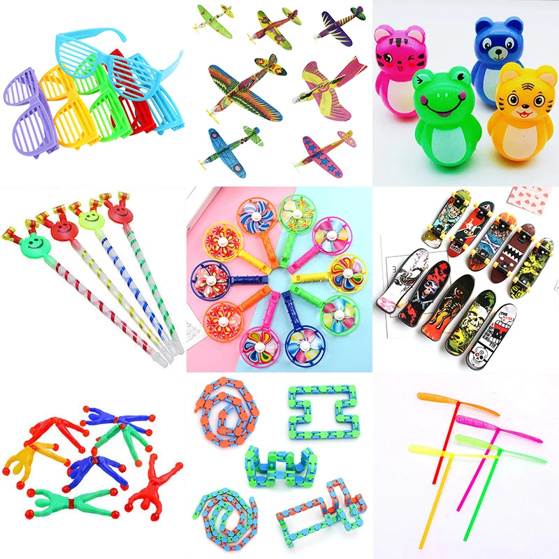 110pcs Kids Party Favors Toys Children Assortment Giveaway Pinata Filler Bulk  Toys Boys Girls Treasure Boxs Birthday Party Gifts - AliExpress