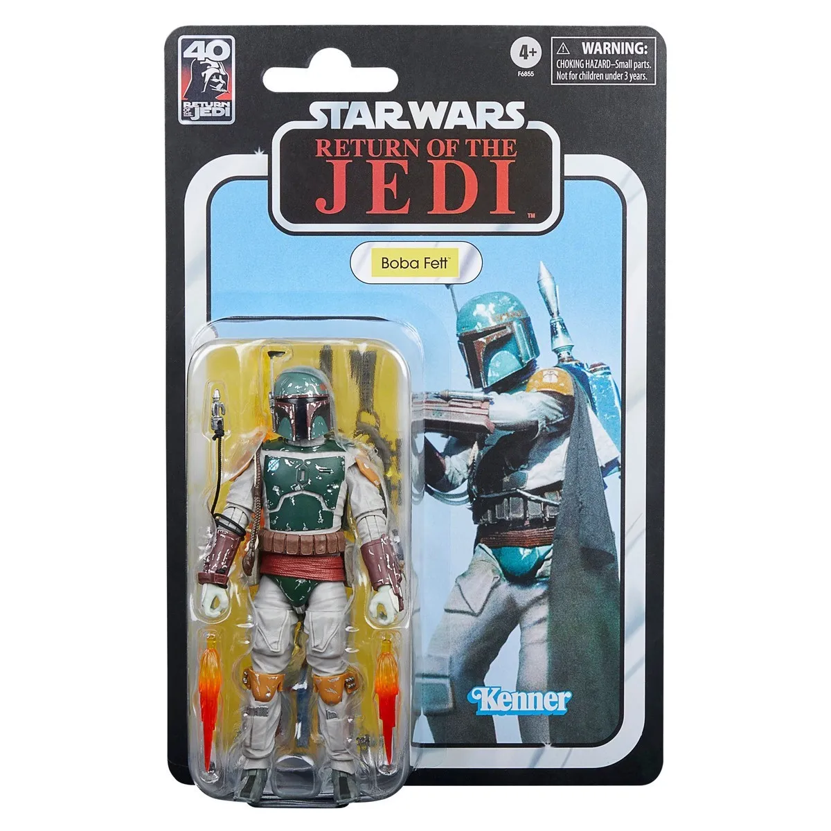 

Hasbro Star Wars The Black Series Return of The Jedi 6Inch Boba Fett 40th Anniversary Collectible Action Figures Model Toy F6855