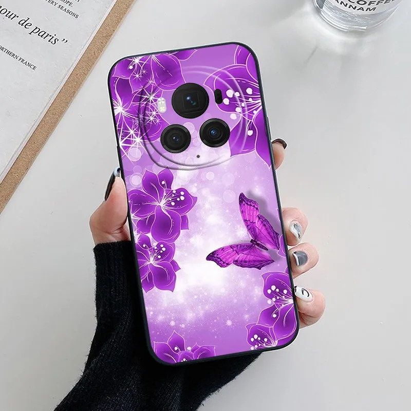 Lovely Cartoon Flower Slim Soft Silicone Phone Case Cover