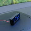 Vehicle mounted GPS Beidou satellite synchronous clock electronic clock module car LED digital tube digital  night light usb 5v 6