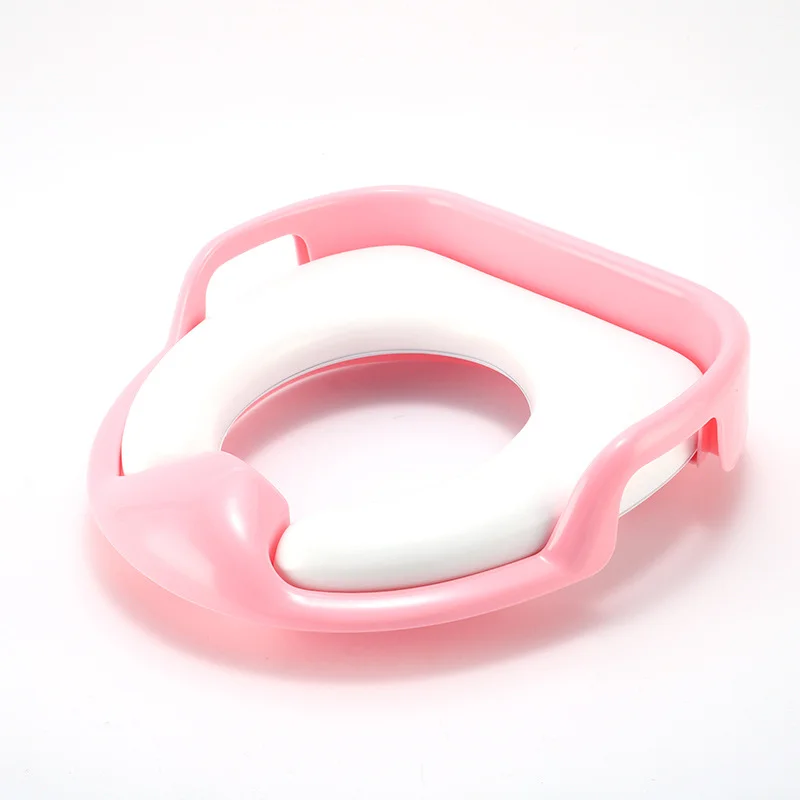 Children's Bathroom Toilet Ring Toilet Seat Children's Hand-Held Toilet Seat Non-Slip Baby Toilet Seat 6