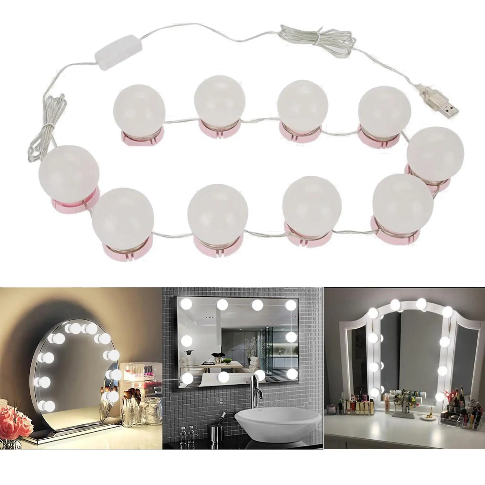 Vanity Mirror Lights Vanity Mirror Lights for Girls Ladies Makeup Mirror