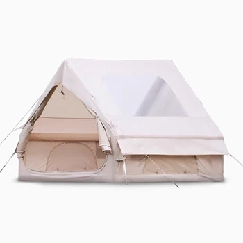 Tent 6.3m² Cabin Folding Full Automatic Inflatable Tent 3-5P Air Tent Waterproof Camping Supplies Quick Opening Camping Tents 2